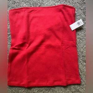 Old Navy Red Tube Top, NEVER WORN